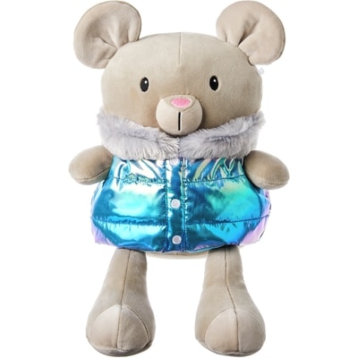 null Peluche en souris des fêtes – bleu   1 ea, 19,00 $/1ch