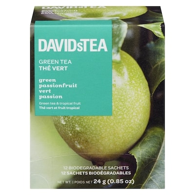 DAVIDsTEA Green Tea Green Passionfruit 24 g, $45.79/100g