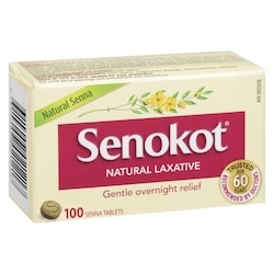 Senokot Natural Laxative - 100 ea | Zehrs