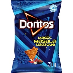 Doritos Chips tortilla aromatisées Masala magique 210 g, 2,61 $/100g
