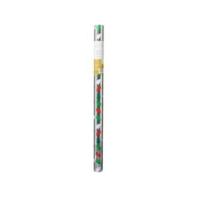Life at Home Jumbo Heavyweight Foil Gift Wrap - Mini Trees 1 ea, $12.00/1ea
