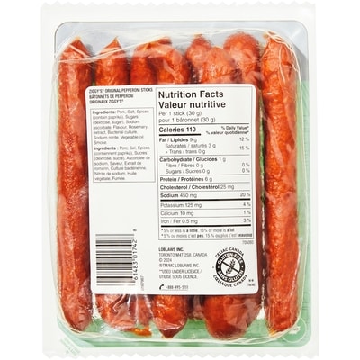 Bâtonnets de pepperoni originaux