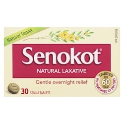 Senokot Natural Laxative - 30 ea | Fortinos