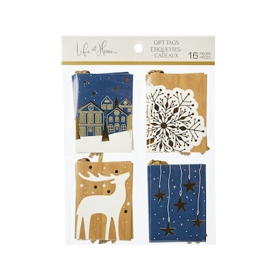 Life at Home Holiday Gift Tags 16 Pack - Deer 16 ea, $0.19/1ea