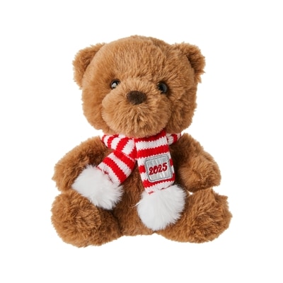 null Ourson en peluche caritatif – rayures rouges 1 ea, 8,00 $/1ch