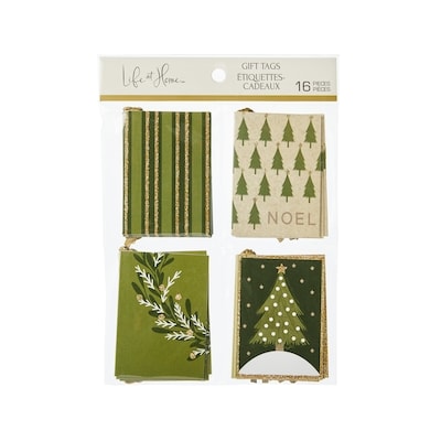 Life at Home Holiday Gift Tags 16 Pack - Forest 16 ea, $0.19/1ea