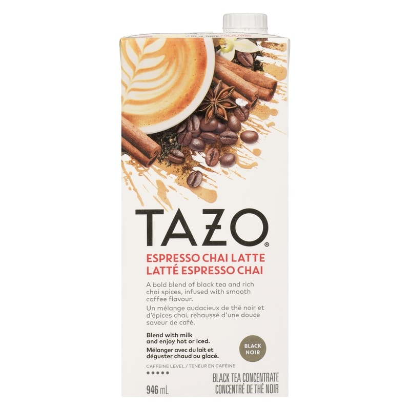 Black Tea Concentrate Espresso Chai Latte