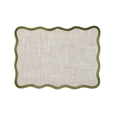 Life at Home Napperon festonné – vert 1 ea, 6,00 $/1ch