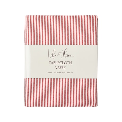 Life at Home Nappe rayée tissée 60 po x 84 po   1 ea, 29,00 $/1ch