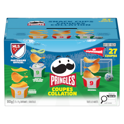 Pringles Croustilles produits assortis 513 g, 3,31 $/100g