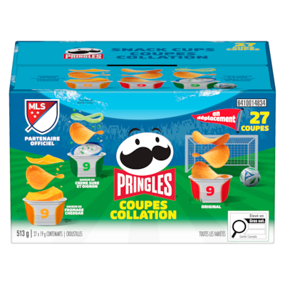 Pringles Croustilles produits assortis 513 g, 3,41 $/100g