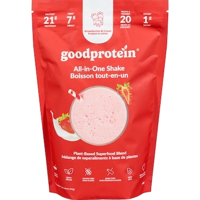 GOOD PROTEIN All-In-One Shake Strawberries & Cream 440 g, $8.63/100g