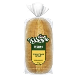 Villaggio Rustico Sourdough Bread 550 g, $0.78/100g