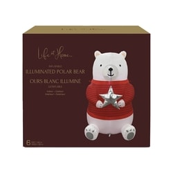 Life at Home Ours polaire illuminé gonflable 6 pi 1 ea, 59,00 $/1ch