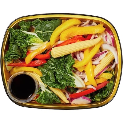 null Accompagnement de légumes sautés. 575 g, 1,39 $/100g