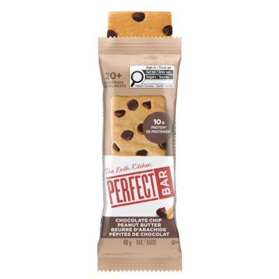 Perfect Bar Chocolate Chip Peanut Butter Bar Snack Size 48 g, $7.27/100g