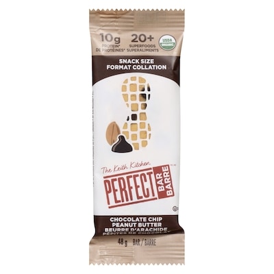 Perfect Bar Beurre d'arachide pépites de chocolat barre format collation 48 g, 7,69 $/100g