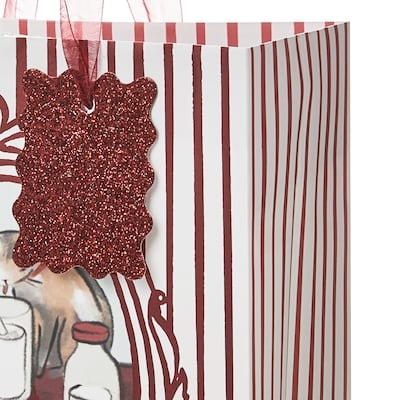 Medium Gift Bag - Cat Vignette