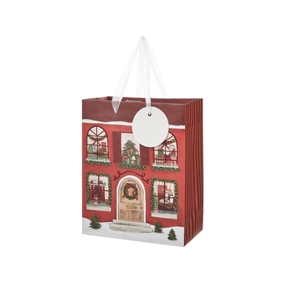Life at Home Medium Gift Bag - Holiday House 1 ea, $2.50/1ea