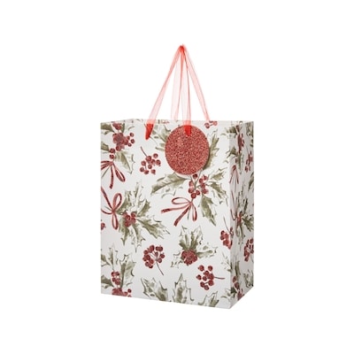 Life at Home Medium Gift Bag - Holly 1 ea, $2.00/1ea