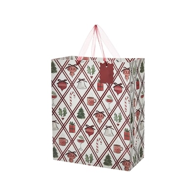 Life at Home Large Gift Bag - Heirloom Diamonds 1 ea, $2.50/1ea