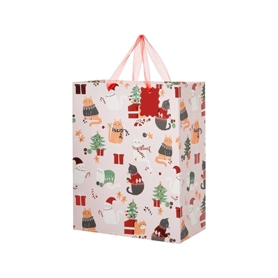 Life at Home Large Gift Bag - Cats 1 ea, $2.50/1ea