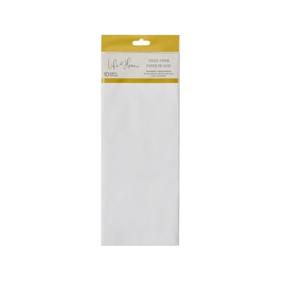 Life at Home Tissue Paper Sheets 10 Pack - White 10 ea, $0.20/1ea