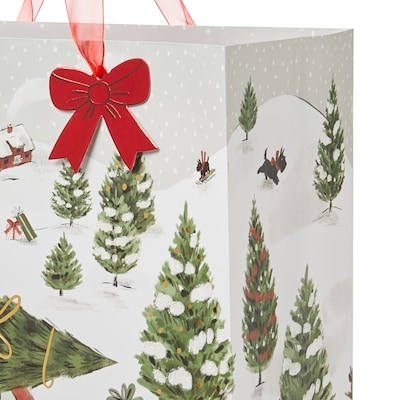 Large Gift Bag - Scottie Tree Farm