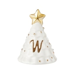 Life at Home Light Up Ceramic Monogram Christmas Tree - Letter W 1 ea, $5.00/1ea