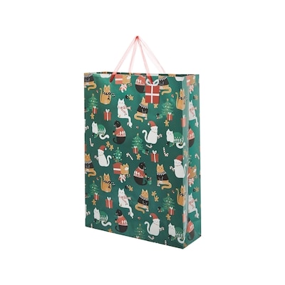 Life at Home Jumbo Gift Bag - Cats 1 ea, $2.50/1ea