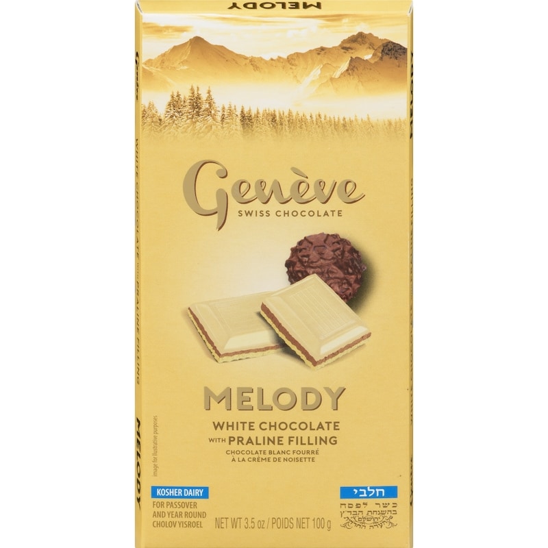 White Chocolate With Praline Filling Melody