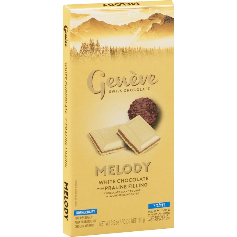 White Chocolate With Praline Filling Melody