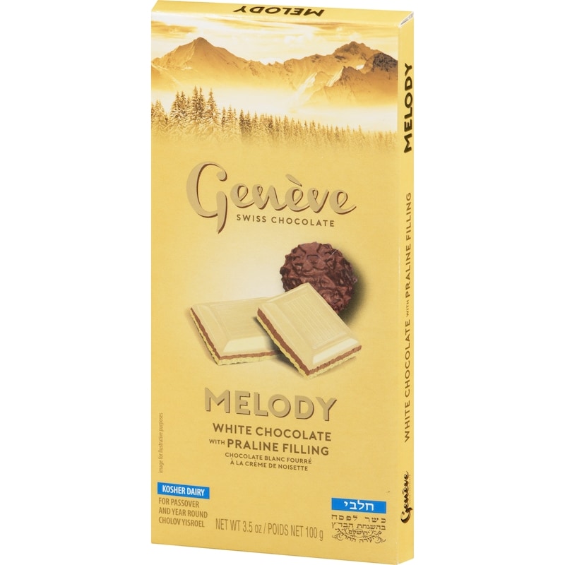 White Chocolate With Praline Filling Melody