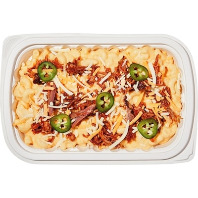 null Pulled Pork Mac & Cheese 625 g, $1.44/100g