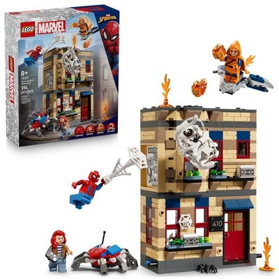 LEGO Marvel Peter Parker’s Apartment Super Hero Building Toy 76317 1 ea, $65.00/1ea