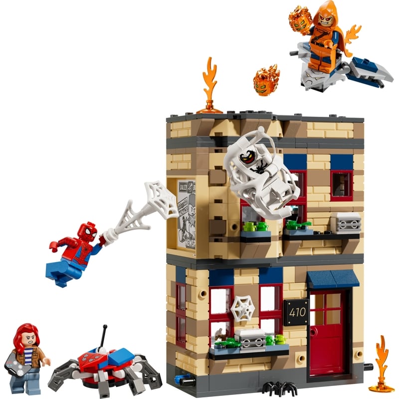 Marvel Peter Parker’s Apartment Super Hero Building Toy 76317