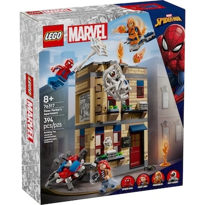 LEGO Marvel L’Appartement de Peter Parker, Jouet de Construction, Bataille de Superhéros 76317 1 ea, 65,00 $/1ch