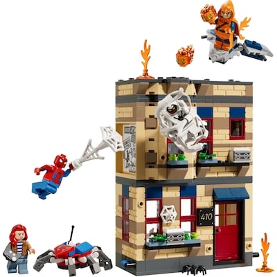 Marvel L’Appartement de Peter Parker, Jouet de Construction, Bataille de Superhéros 76317