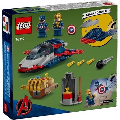 Marvel Capitaine America contre Thanos, Avec Deux Figurines 76319