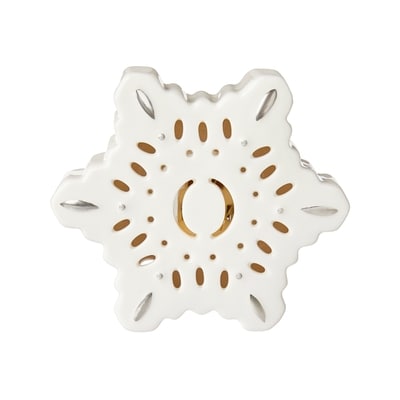 Life at Home Light Up Ceramic Monogram Snowflake - Letter O 1 ea, $5.00/1ea
