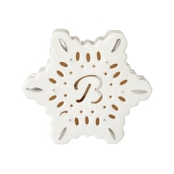 Life at Home Light Up Ceramic Monogram Snowflake - Letter B 1 ea, $3.75/1ea