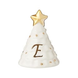 Life at Home Light Up Ceramic Monogram Christmas Tree - Letter E 1 ea, $5.00/1ea