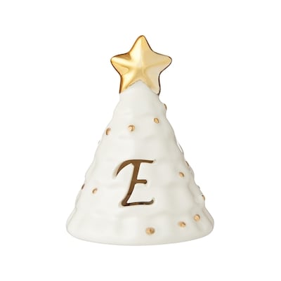 Life at Home Light Up Ceramic Monogram Christmas Tree - Letter E 1 ea, $5.00/1ea