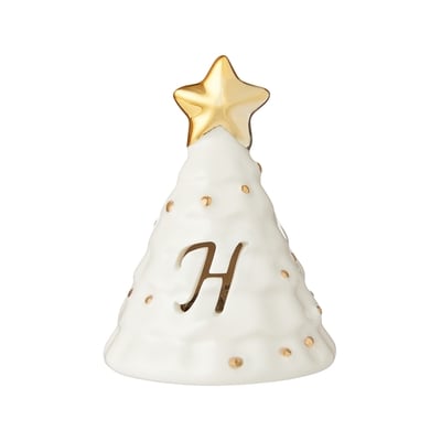 Life at Home Light Up Ceramic Monogram Christmas Tree - Letter H 1 ea, $5.00/1ea