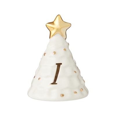 Life at Home Arbre de Noël lumineux en céramique avec monogramme – lettre I 1 ea, 5,00 $/1ch