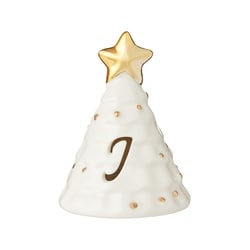 Life at Home Light Up Ceramic Monogram Christmas Tree - Letter J 1 ea, $5.00/1ea