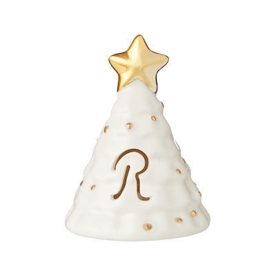 Life at Home Light Up Ceramic Monogram Christmas Tree - Letter R 1 ea, $5.00/1ea