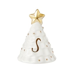 Life at Home Light Up Ceramic Monogram Christmas Tree - Letter S 1 ea, $5.00/1ea