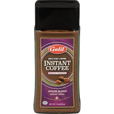 Galil Instant coffee house blend 200 g, 7,85 $/100g