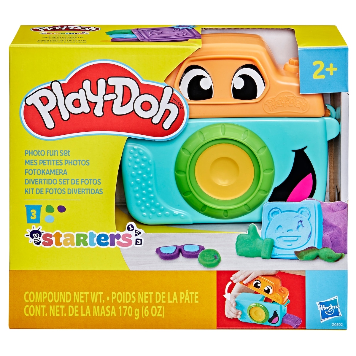 Hasbro Play-Doh Starters Mes petites photos, coffret de pâte à modeler, appareil photo factice 1 ea, 15,00 $/1ch